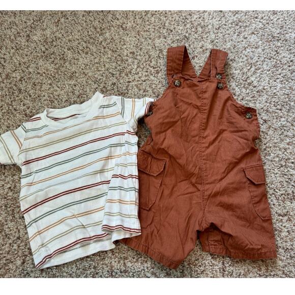 Carters BABY overalls size 12 months, Overalls & shirt; - Picture 10 of 10